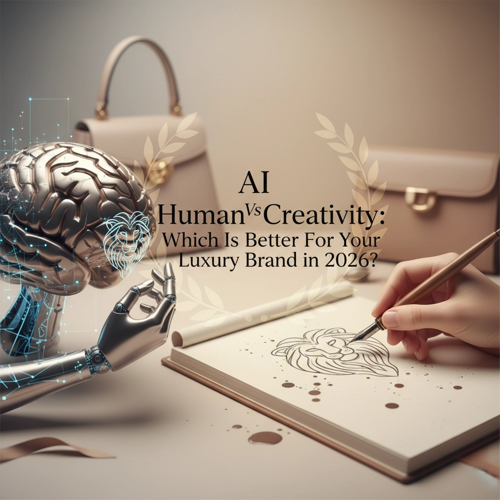 AI Vs Human Creativity: Which Is Better For Your Luxury Brand in 2026?